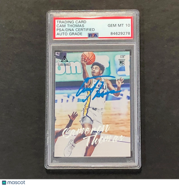 2021 Panini Chronicles Cameron Thomas #90 Luminance PSA 10