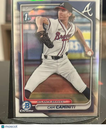 2024 Bowman Draft - Chrome Refractor Cam Caminiti #BDC-20