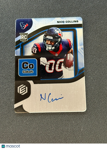 2021 Nico Collins Rookie Panini Authentic