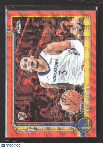 2025 Topps Chrome Will Richard #287 Red RC