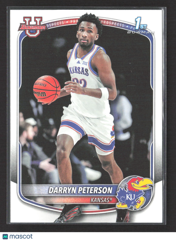 2025 Bowman University Chrome Basketball Darryn Peterson #BPP-2