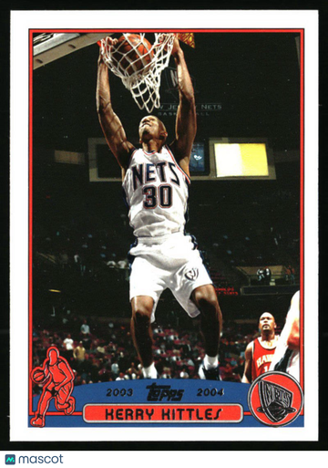 2003-04 Topps Kerry Kittles #115 Factory Set New Jersey Nets