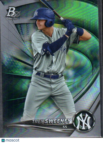 2022 Bowman Platinum Trey Sweeney #TOP-93 Top Prospects