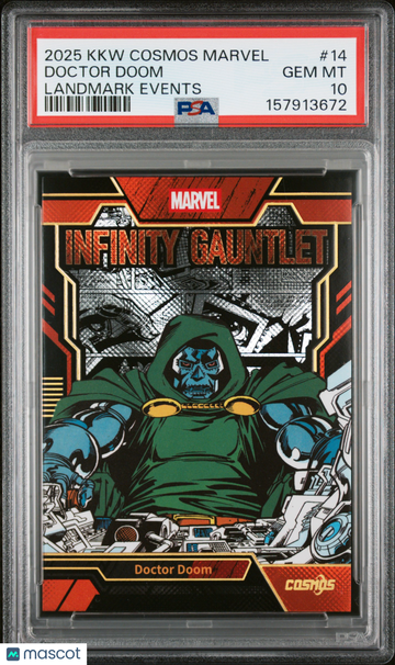 2025 Kakawow Cosmos Marvel Landmark Events Doctor Doom #14 PSA 10