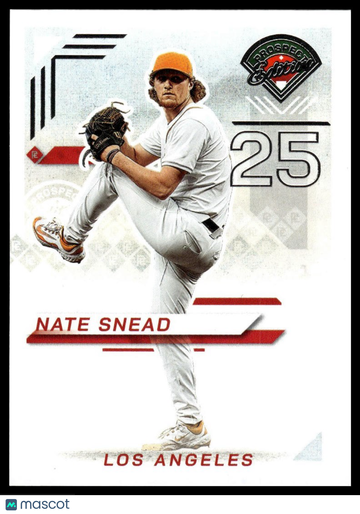 2025 Panini Prospect Edition Nate Snead #160