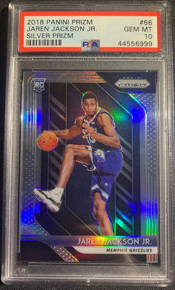 Jaren Jackson Jr. 2018 Silver Prizm RC PSA 10