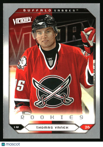 2005-06 Upper Deck Thomas Vanek #292 2005-06 Upper Deck Victory Update Buffalo Sabres