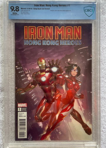 Iron Man Hong Kong Heroes #1 CBCS 9.8