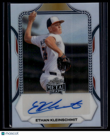 2026 Leaf Metal Draft Ethan Kleinschmit #BA-EK1 Base Autograph AU