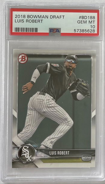 2018 Bowman Draft Luis Robert PSA 10