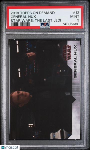 2018 Topps On Demand Star Wars: The Last Jedi General Hux #12 PSA 9