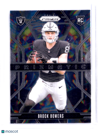 2024 Panini Prizm Prizmatic Brock Bowers #20 RC