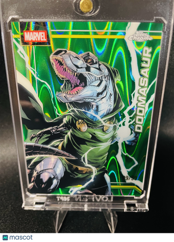 2026 Topps Chrome Marvel Doomasaur 99/99 #031