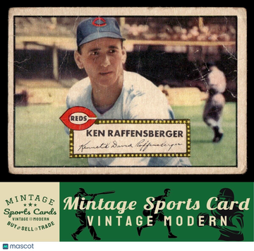 1952 Topps Ken Raffensberger #118