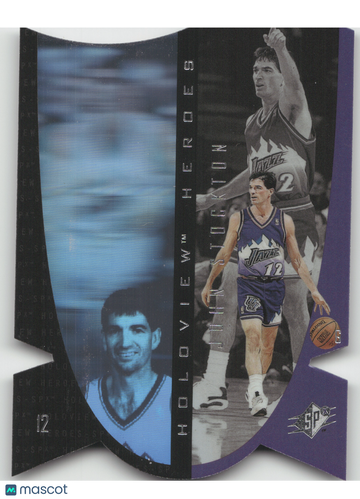1997 Upper Deck SPx Holoview Heroes John Stockton #H20