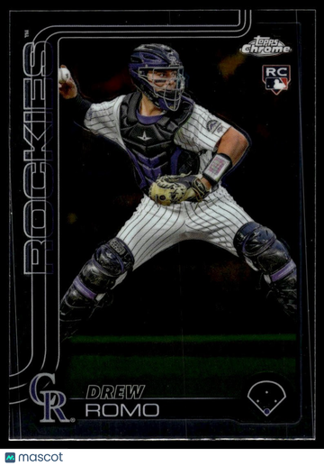 2025 Topps Chrome Drew Romo #124 RC