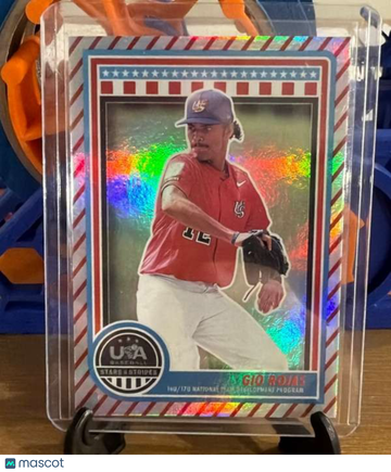 2025 Panini Stars and - Stripes USA Baseball - Stripes Gio Rojas #175