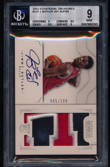 Jimmy Butler 2012 National Treasures RPA RC /199