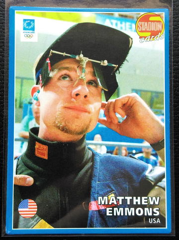 Matthew Emmons, USA, Shooting, Athens 2004, STADION WORLD STARS, Olympic Games