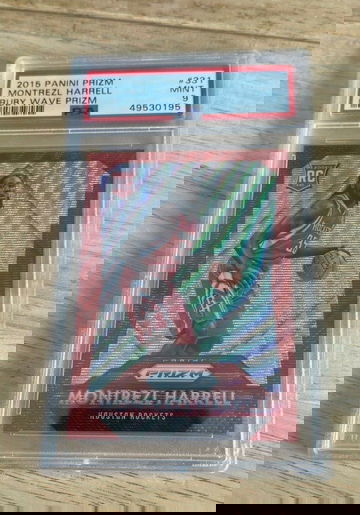 2015 Panini Prizm Ruby Wave Prizm #'d /350 Montrezl Harrell PSA 9 RC MINT Rookie