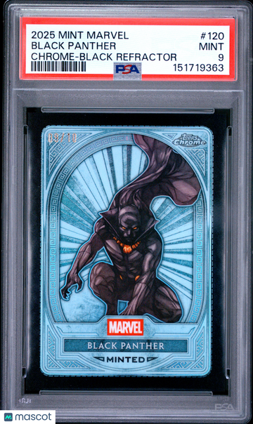 2025 Topps Mint Marvel Black Panther #120 PSA 9