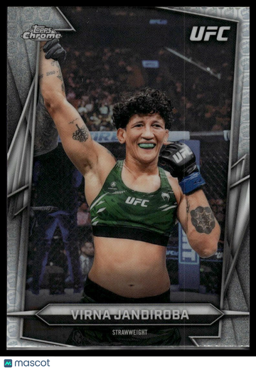 2026 Topps Chrome UFC Virna Jandiroba #73 UFC Glove Parallel