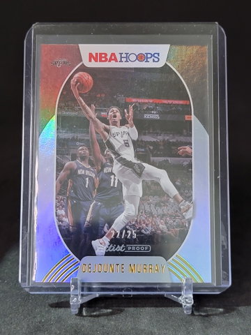 2020 hoops dejounte Murray artist proof gold sp /25 sharp