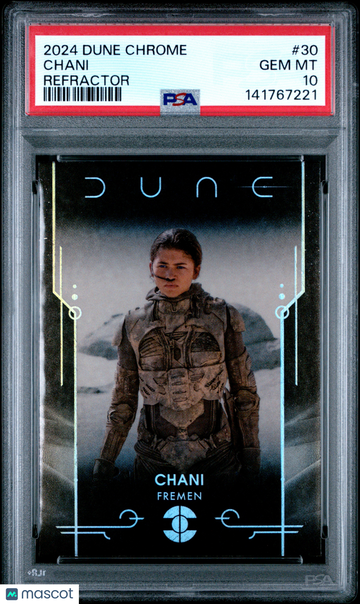 2024 Topps Chrome Dune Chani #30 PSA 10