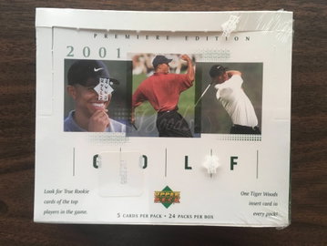 2001 Upper Deck Golf Box - Green Sides