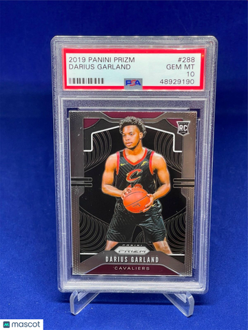 2019 Panini Prizm Darius Garland #288 PSA 10