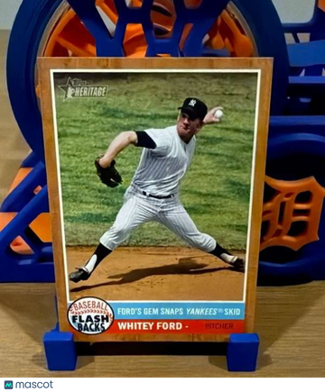 2011 Topps Heritage - Baseball Flashbacks Whitey Ford #BF-6