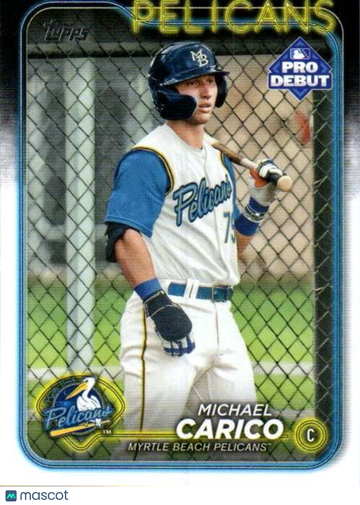 2024 Topps Pro Debut Michael Carico #PD-36