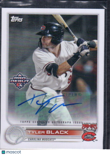 2022 Topps Pro Debut Tyler Black #PD-180 Autographs AU