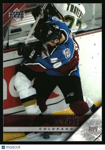 2005-06 Upper Deck Marek Svatos #295 Colorado Avalanche