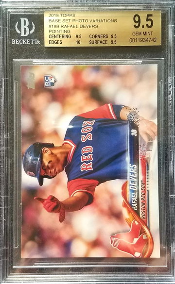2018 Topps Rafael Devers ssp