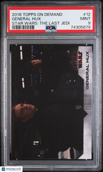 2018 Topps On Demand Star Wars: The Last Jedi General Hux #12 PSA 9