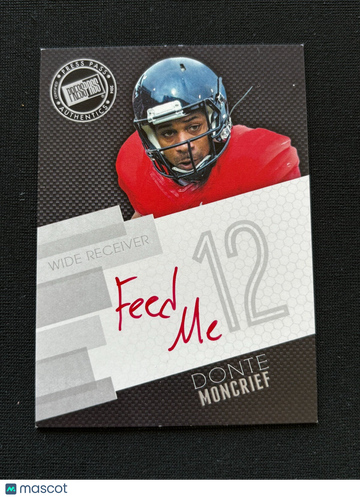 Donte Moncrief 2014 Press Pass Red Ink