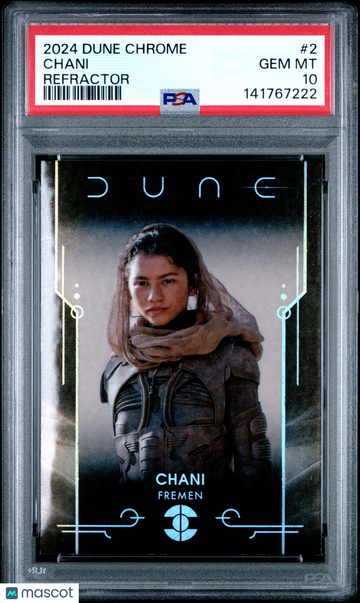 2024 Topps Chrome Dune Chani #2 PSA 10