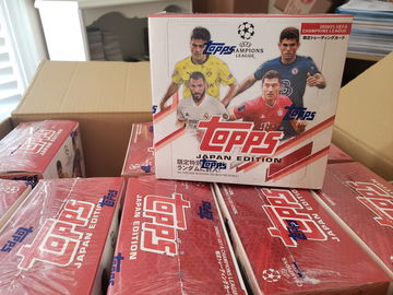 TEN 2021 TOPPS UEFA JAPAN JAPANESE SEALED BOXES