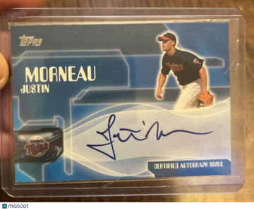2005 Topps Series 1 Justin Morneau #TA-JM