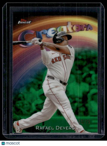 2025 Topps Finest Rafael Devers #C-29 Green /75