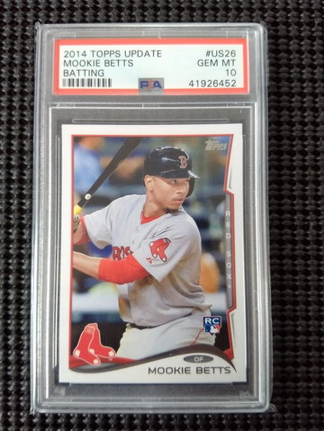 2014 Topps Update Mookie Betts 