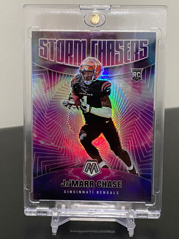 2021 Mosaic Storm Chasers - Ja’Marr Chase Prizm Rookie #SC-10