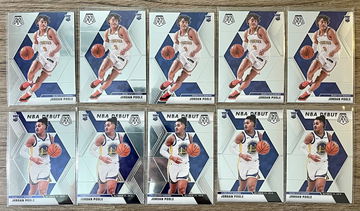 (10) Card 2019 Mosaic Jordan Poole Rookie Lot! 🔥