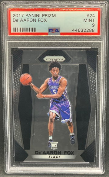 DeAaron Fox 2017 Panini Prizm PSA 9