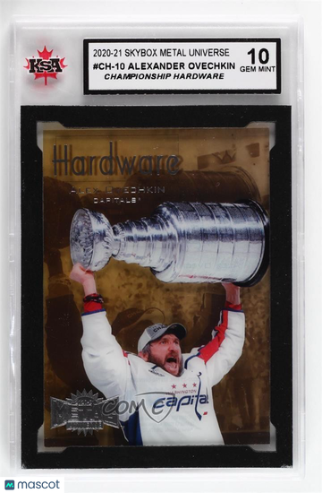 2020-21 Skybox Metal Universe Alex Ovechkin #CH-10 [Base] Insert KSA 10