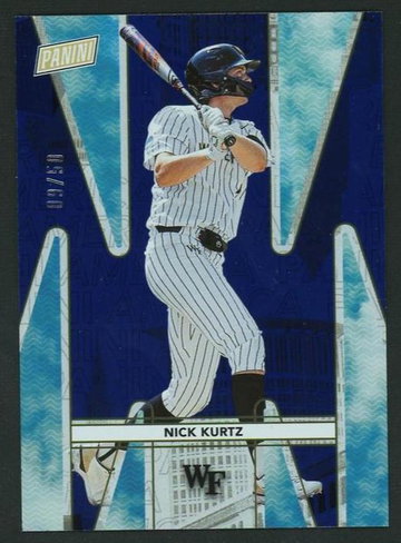 2023 Panini RP15 Nick Kurtz /50 Wake Forest Demon Deacons