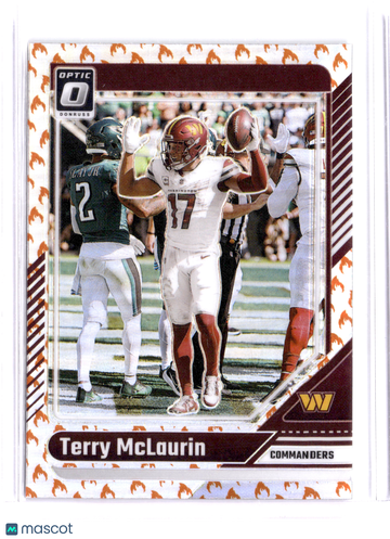 2024 Panini Donruss Optic Football Terry McLaurin #196