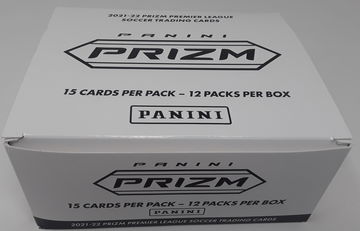 2021-22 Panini Prizm Premier League Soccer Cello Fat pack Box 12 packs