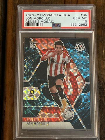 2020-21 Mosaic La Liga Jon Morcillo Genesis #34
